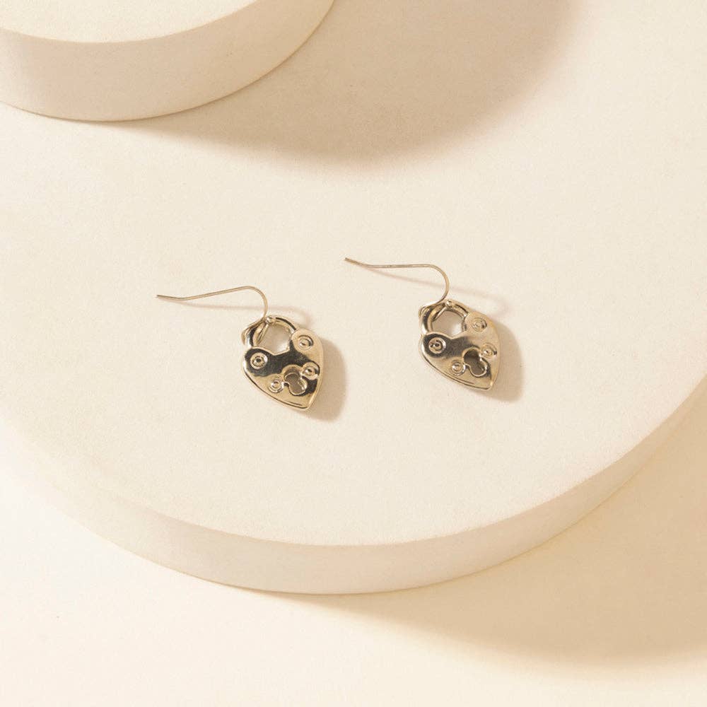 Moonbeam Earrings Set in Silver Shine: Silver Shine