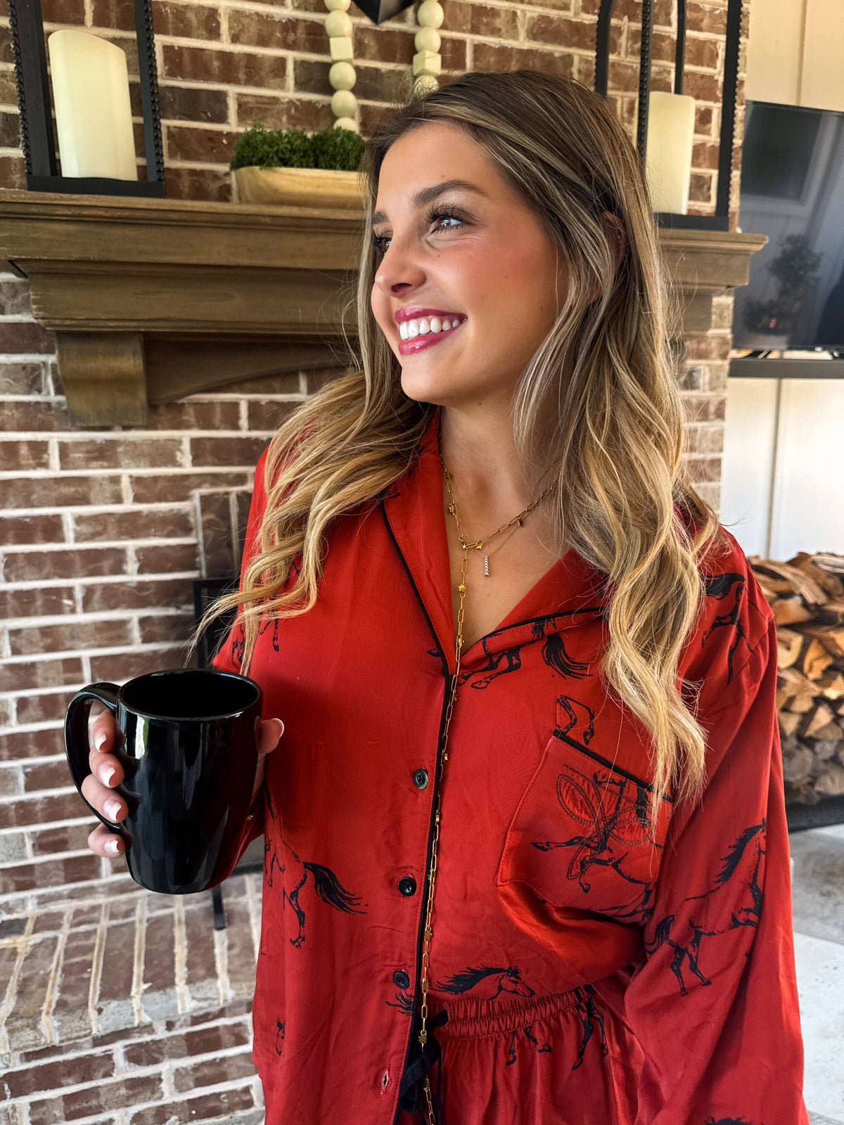 WESTERN NIGHTS LUXE PJ SET