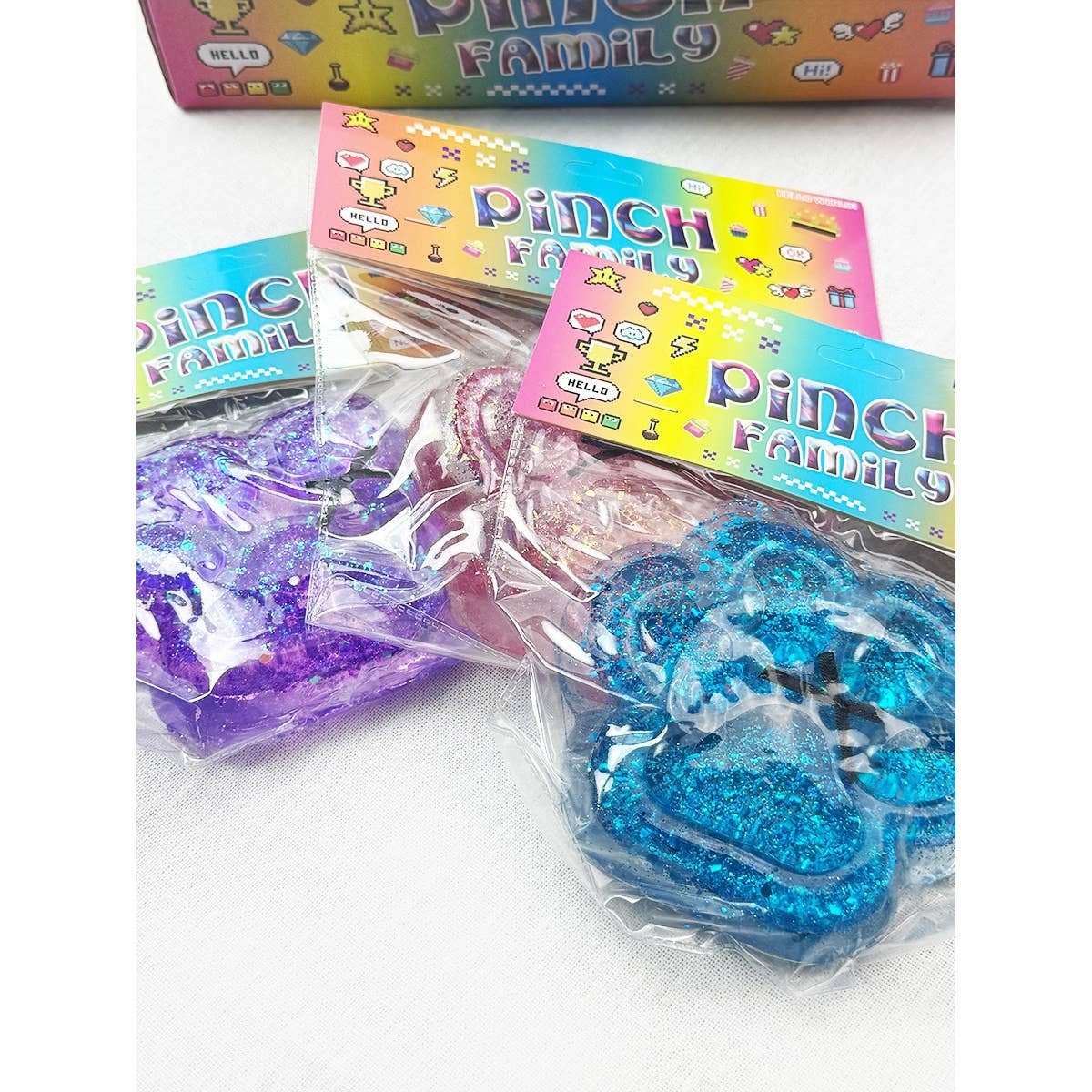 Large Paw Squishy Toys: MIX COLOR / ONE(8)