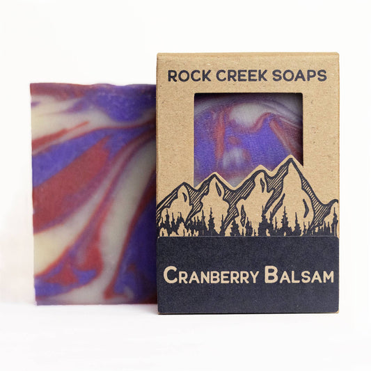 Cranberry Balsam Holiday Bar Soap