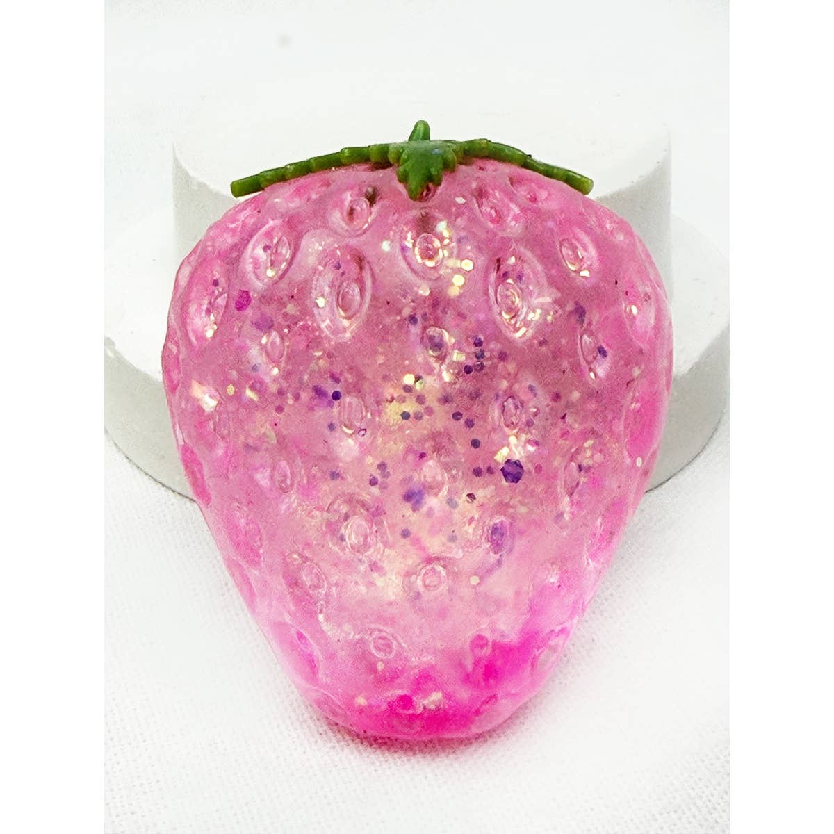 Sugary Strawberry Maltose Squishy Toy: MIX COLOR / ONE(12)