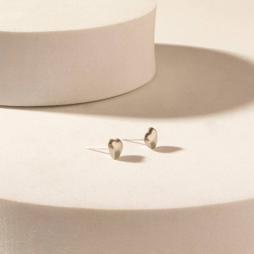 Moonbeam Earrings Set in Silver Shine: Silver Shine