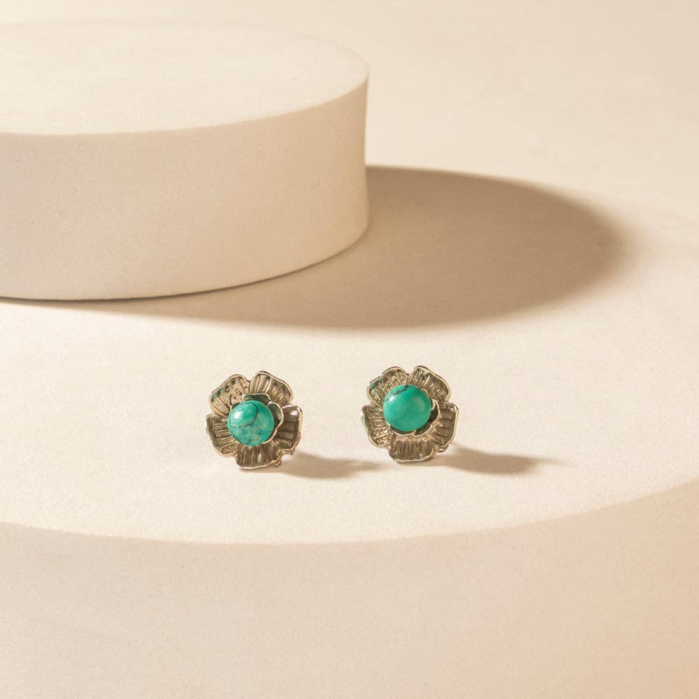 Moonbeam Earrings Set in Silver Shine: Silver Shine