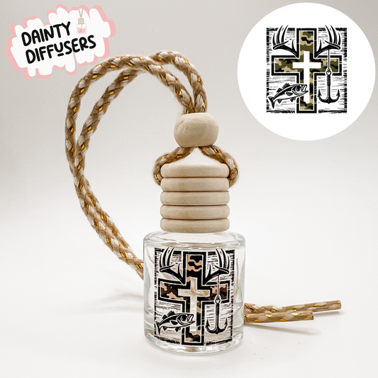 Camo Cross Car Diffuser: Surprise Me