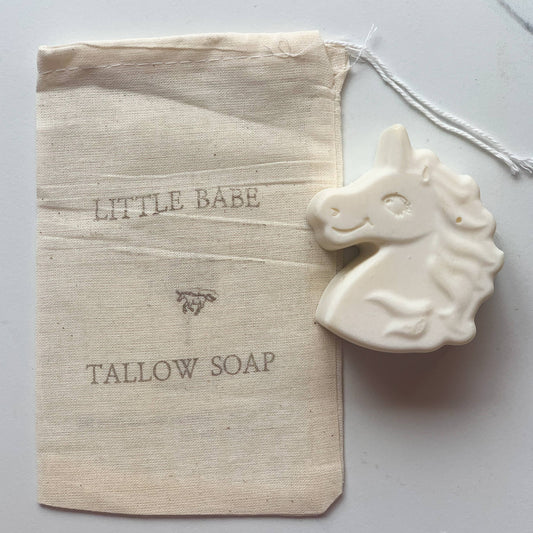 Unicorn Tallow Soap | Animal Soap | Kid Soap | Tallow Bar