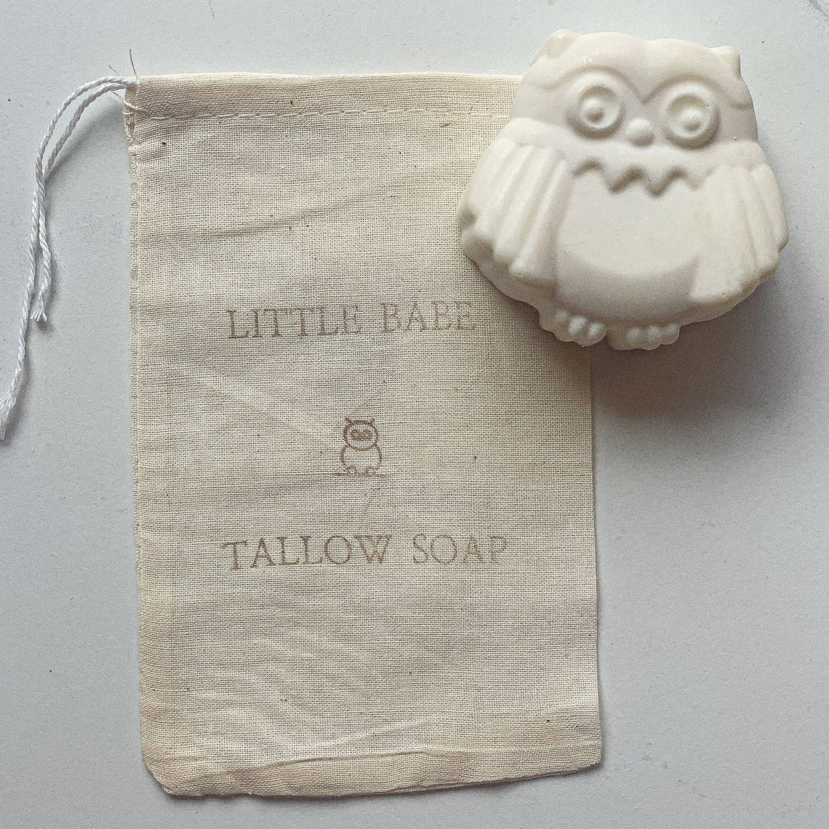 Owl Tallow Soap | Animal Soap | Kid Soap | Tallow Bar Soap