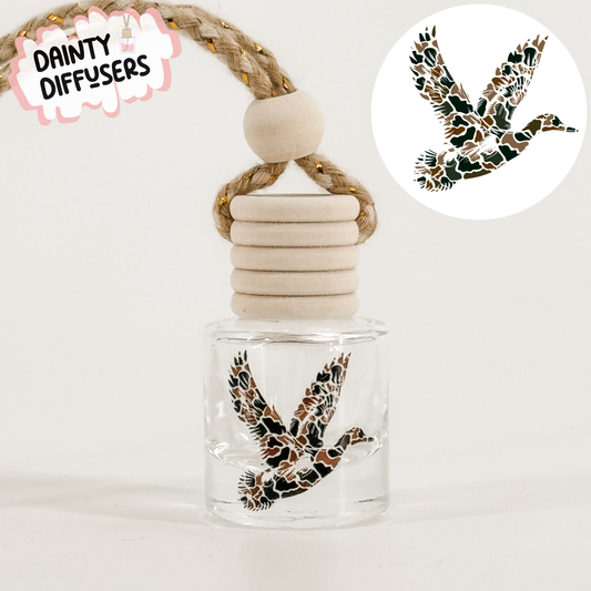 Camo Duck Car Diffuser: His Hoodie