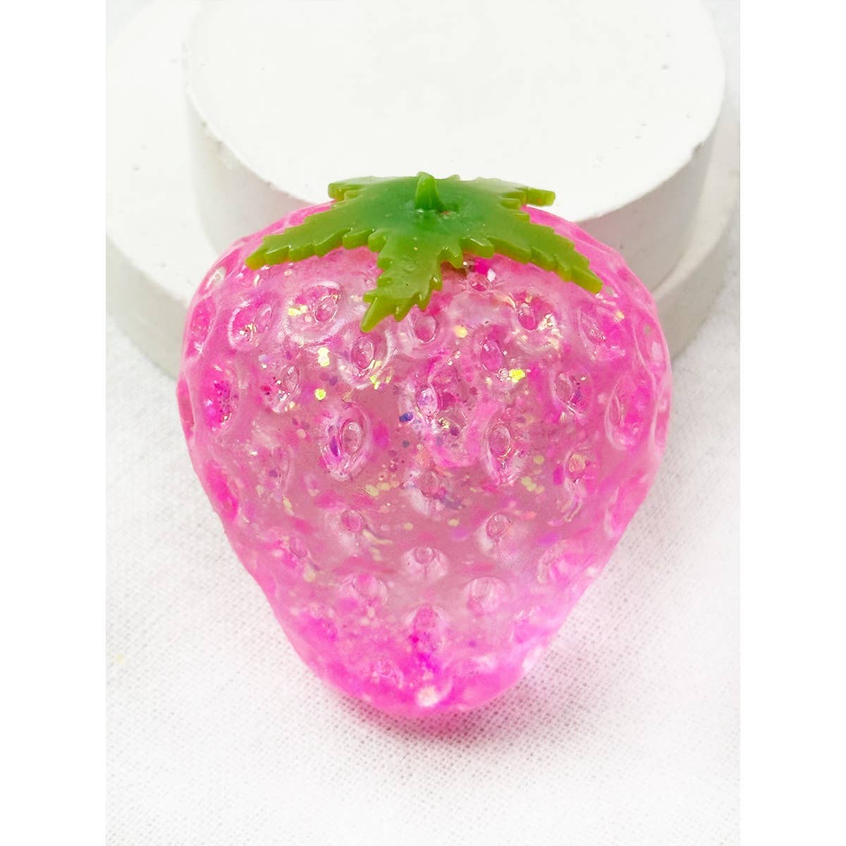 Sugary Strawberry Maltose Squishy Toy: MIX COLOR / ONE(12)