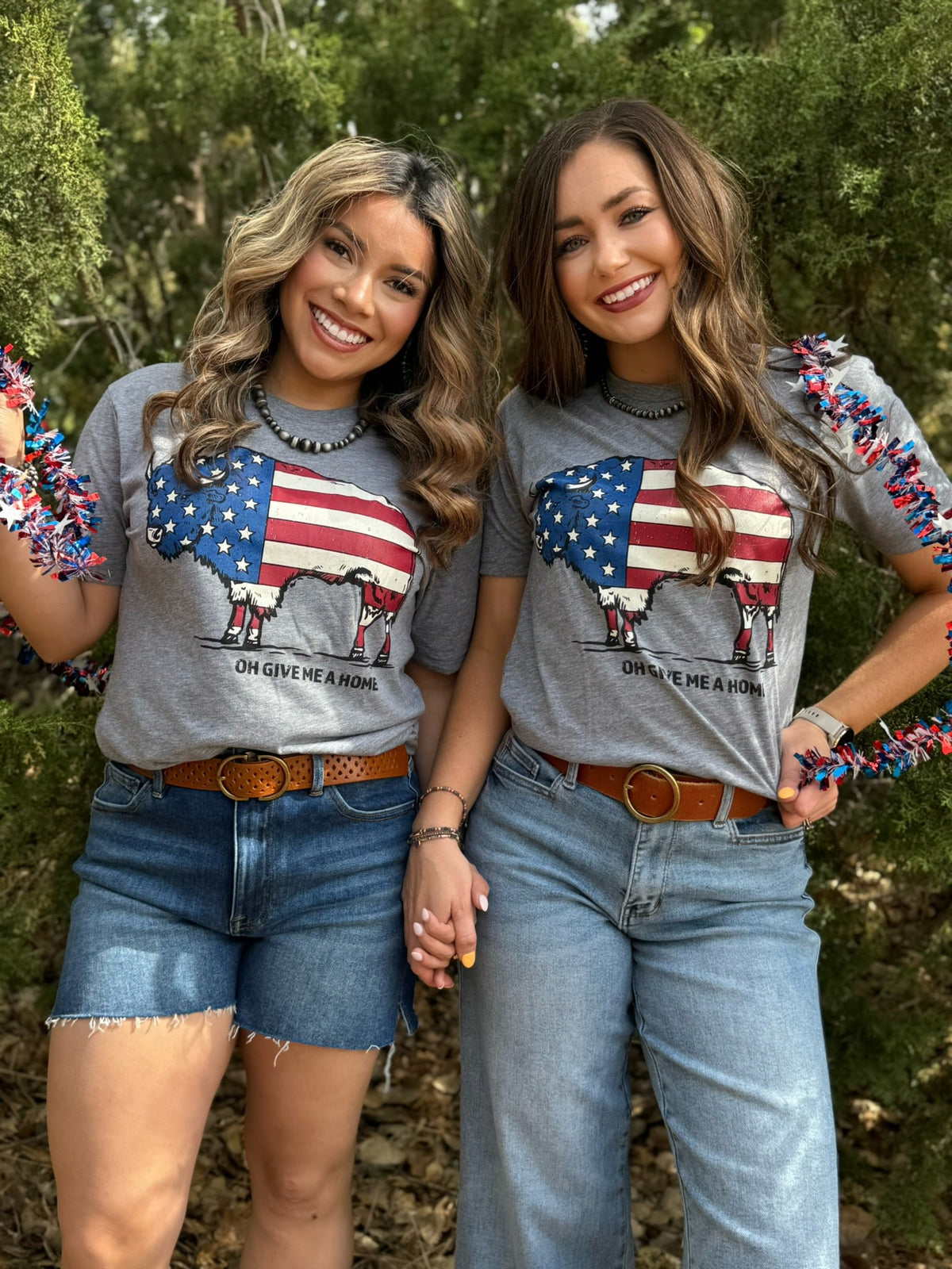 Lauren's Patriotic Buffalo Tee