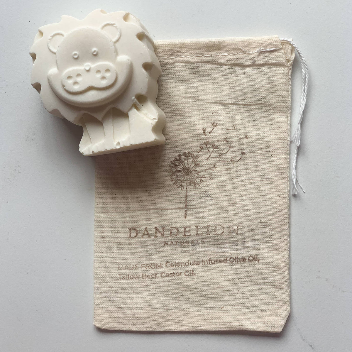 Lion Tallow Soap | Animal Soap | Kid Soap | Tallow Soap Bar