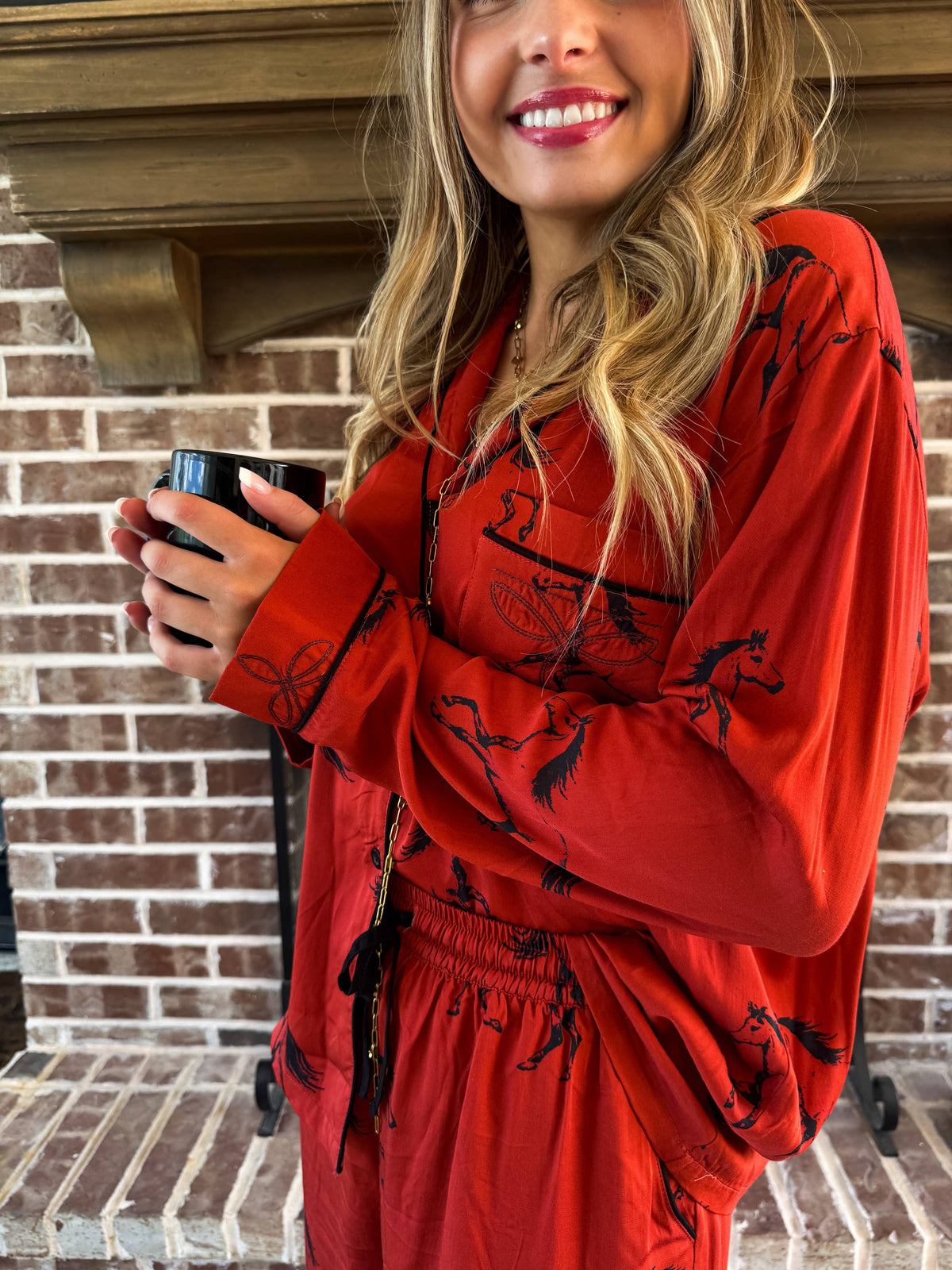 WESTERN NIGHTS LUXE PJ SET