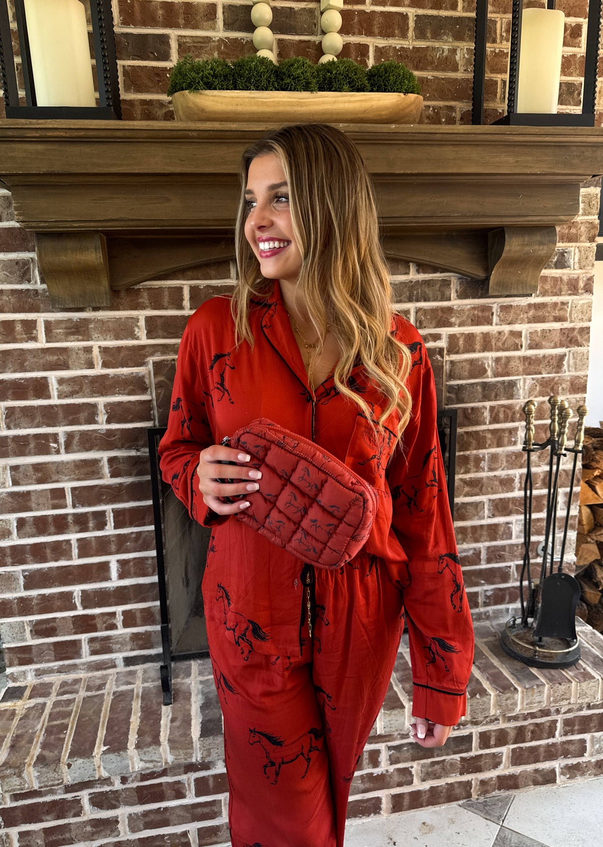 WESTERN NIGHTS LUXE PJ SET