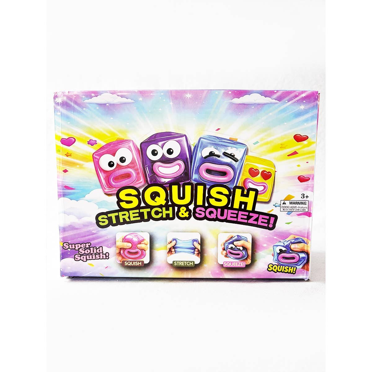 Funny Face Swap Squishy Cube: MIX COLOR / ONE(12)
