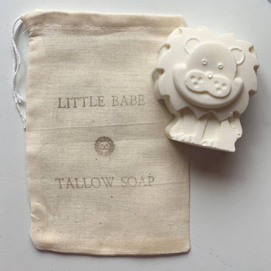 Lion Tallow Soap | Animal Soap | Kid Soap | Tallow Soap Bar