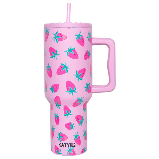 Subtle Strawberry38 Oz Tumbler: Pink