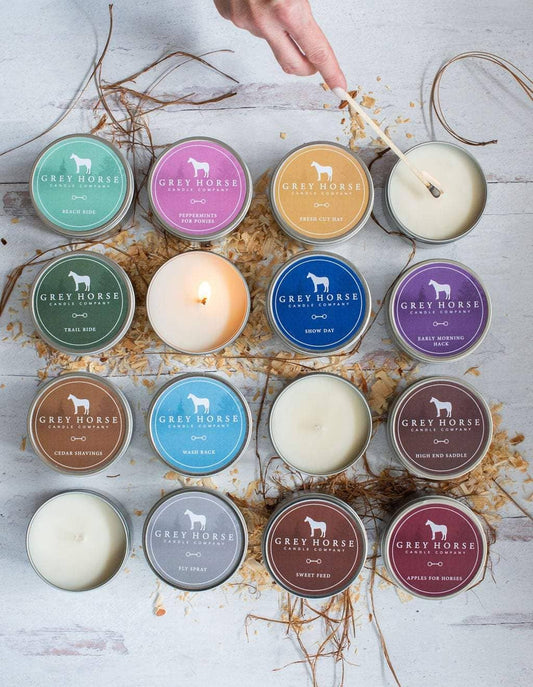 Soy Candle Tins by Grey Horse
