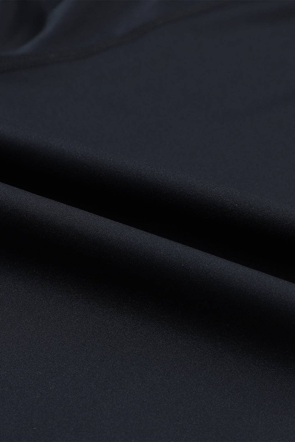 Arched Waist Seamless Active Leggings: Black