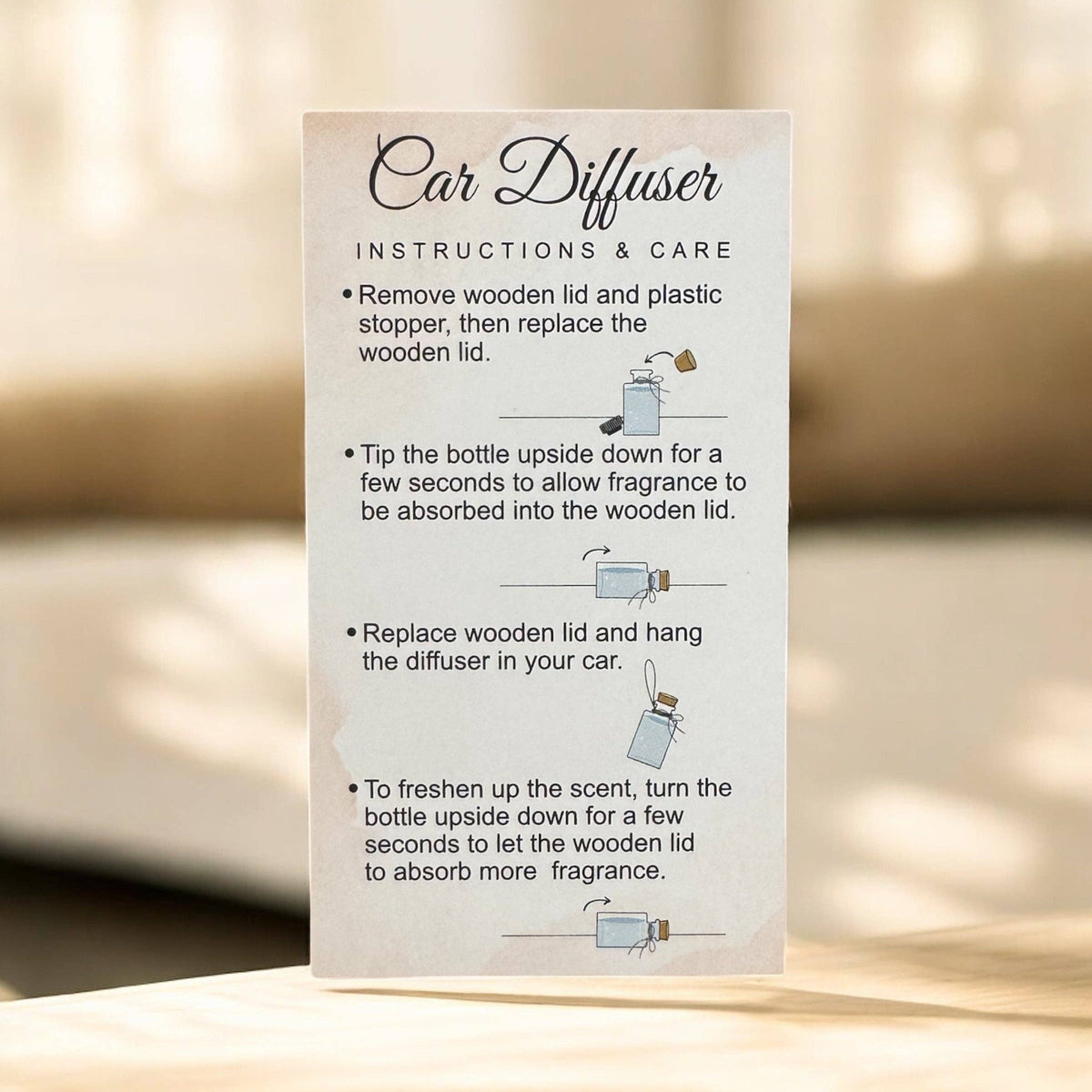 A Beautiful Day To Try Again Car Diffuser: Capri Crush